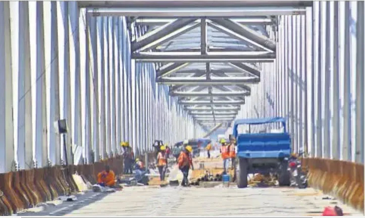 Mahatma Gandhi Setu East lane