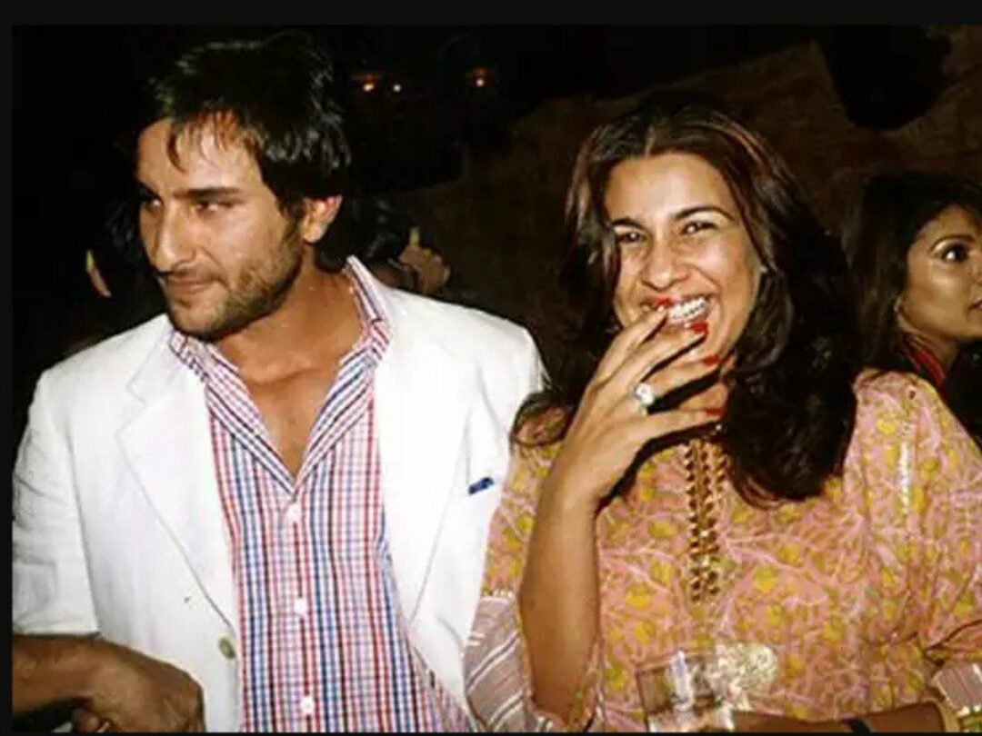 Amrita Singh and Saif Ali Khan 