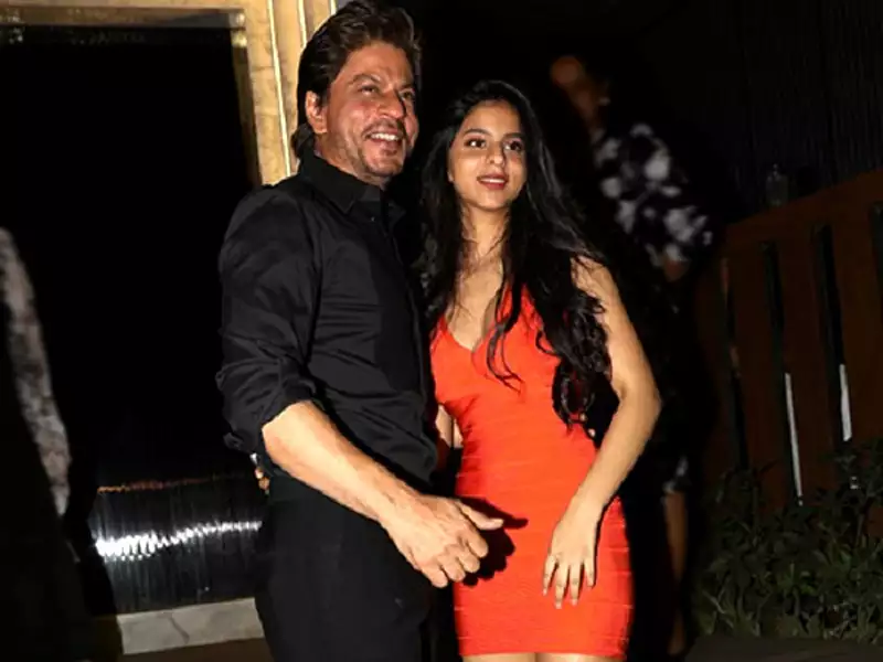 Shah Rukh Khan And Suhana Khan 