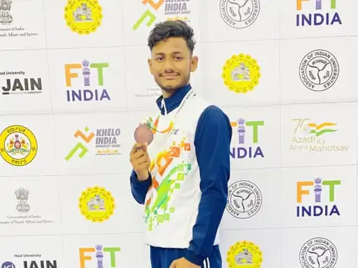 Sojal Won Medal In Khelo India
