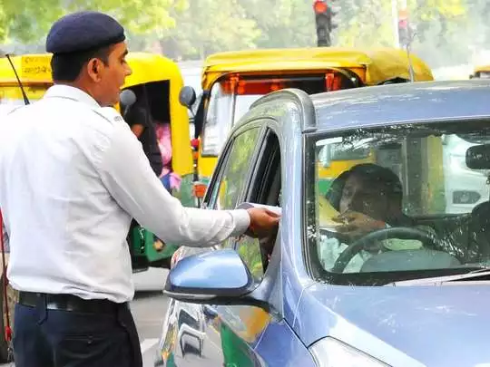 Traffic Challan On Overloading