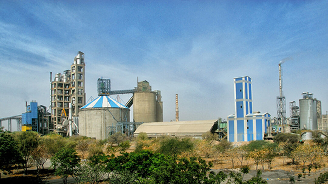 Ambuja cement factory in Bihar