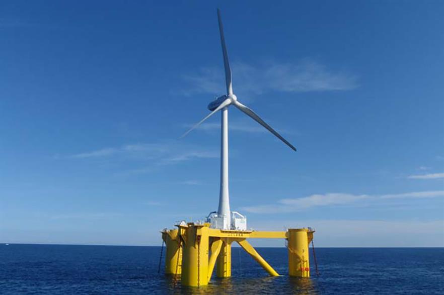 Japan is putting turbine into the sea