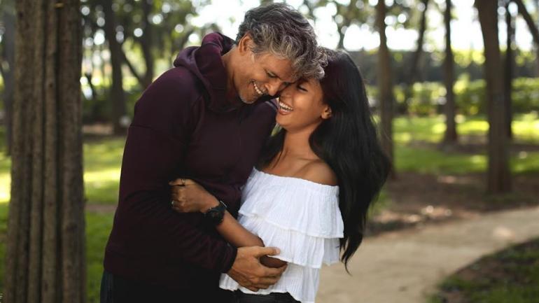 Milind Soman And Ankita Konwar