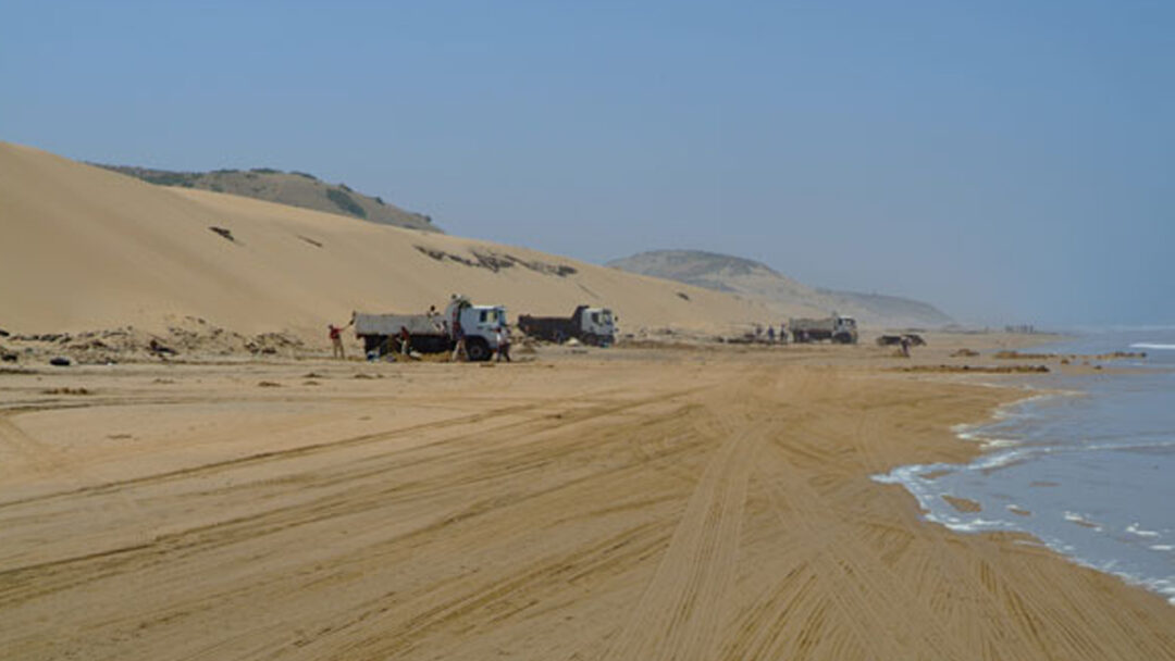 sand mining in Bihar