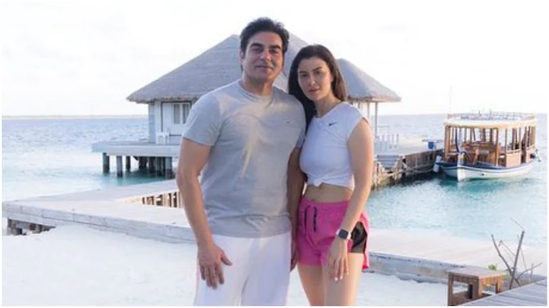 Arbaaz Khan And Giorgia Andriani