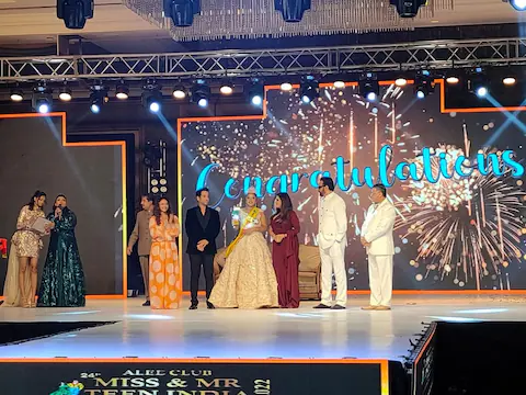 Jhanvi won Miss India Title