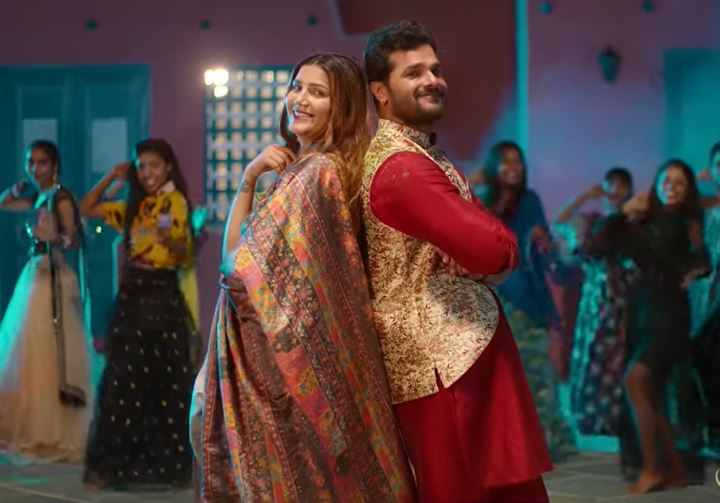 Khesari Lal Yadav And Sapna Choudhary