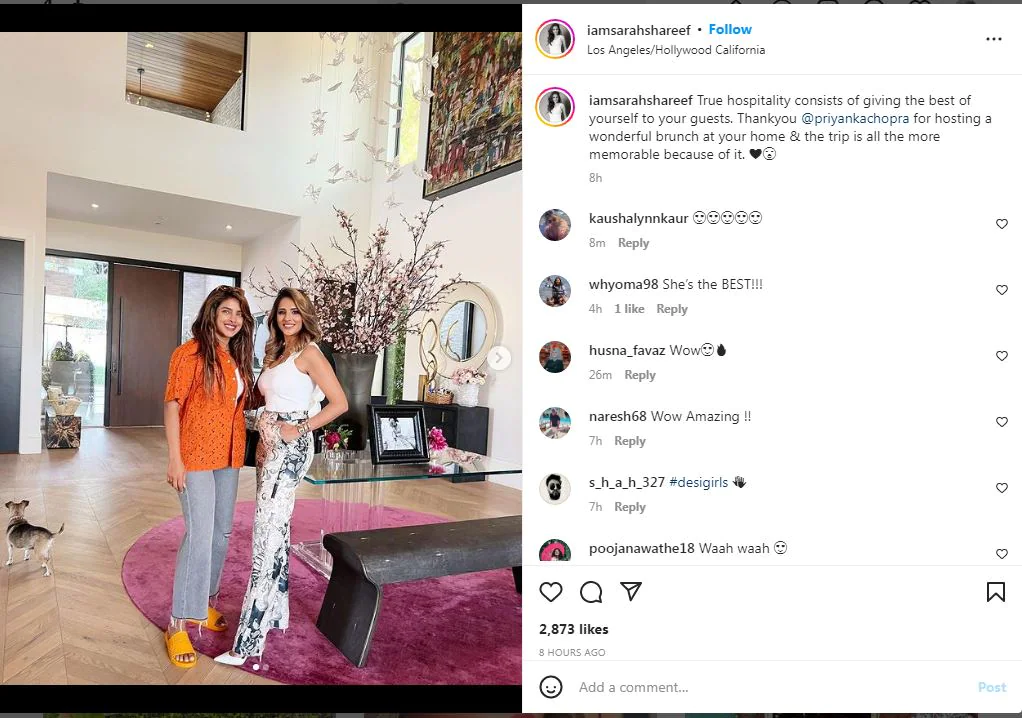 Priyanka Chopra House Inside Photos