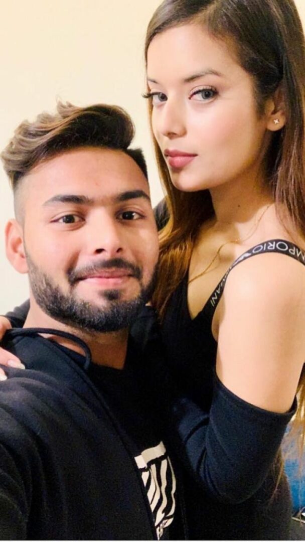 Rishabh Pant And Isha Negi