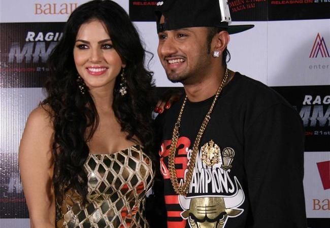 Sunny leone and Honey Singh