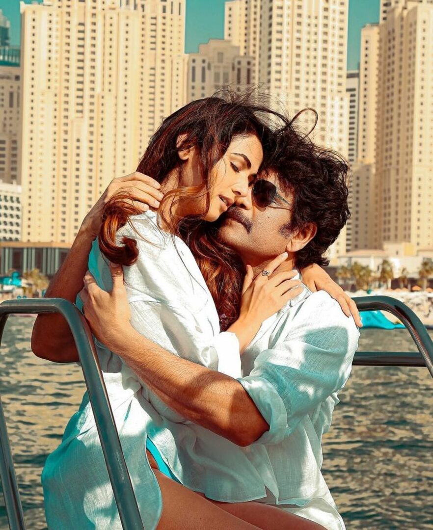 Akkineni Nagarjuna And Sonal Chauhan