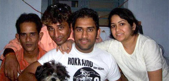 Mahendra Singh Dhoni Family