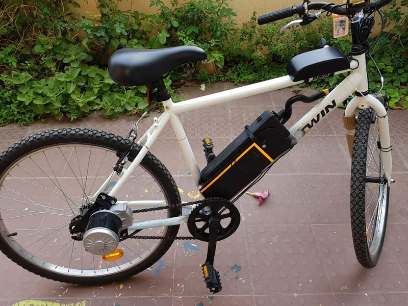 convert cycle to electric cycle