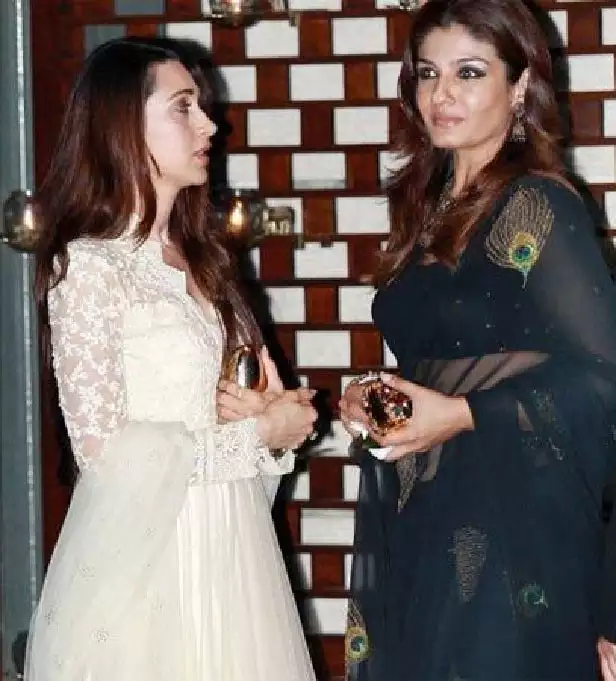 Raveena Tandon And Karisma Kapoor Fight