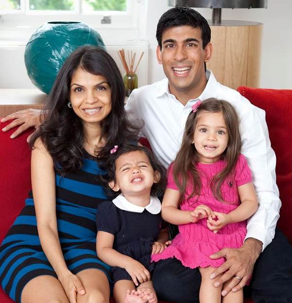 Rishi Sunak Family