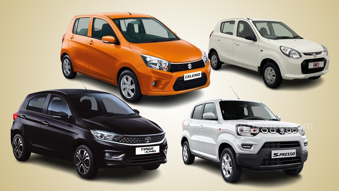 Cheapest CNG Cars in india