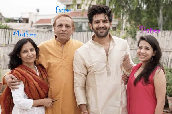 Kartik Aaryan Family