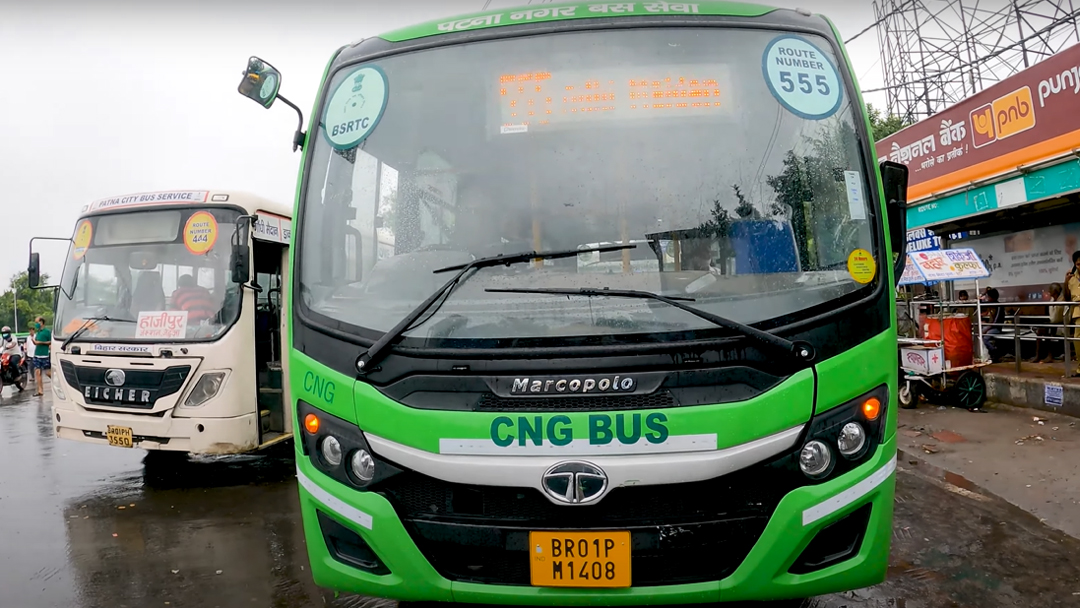 New CNG Buses In Patna