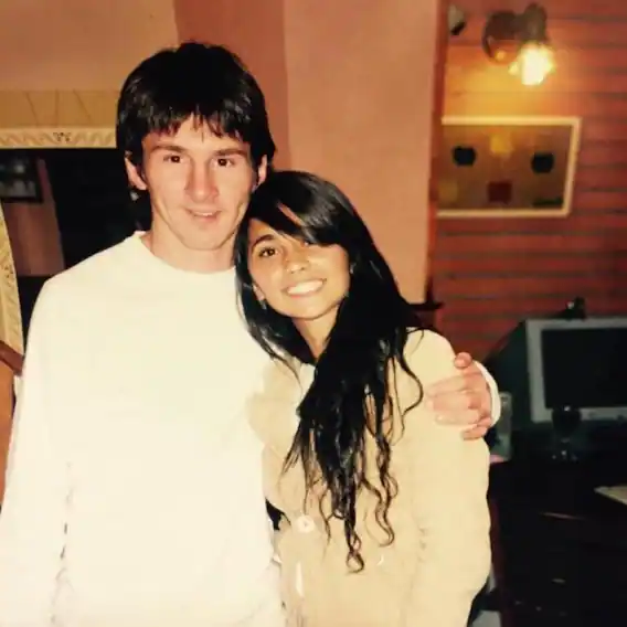Lionel Messi And Antonela Roccuzzo
