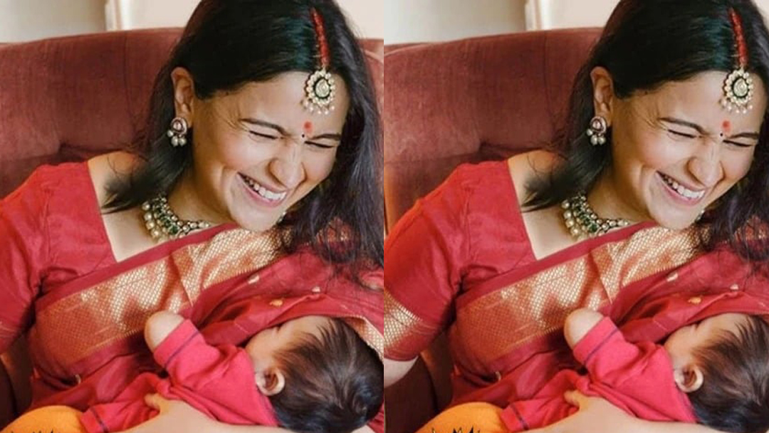 Alia Bhatt Breastfeeding Photos
