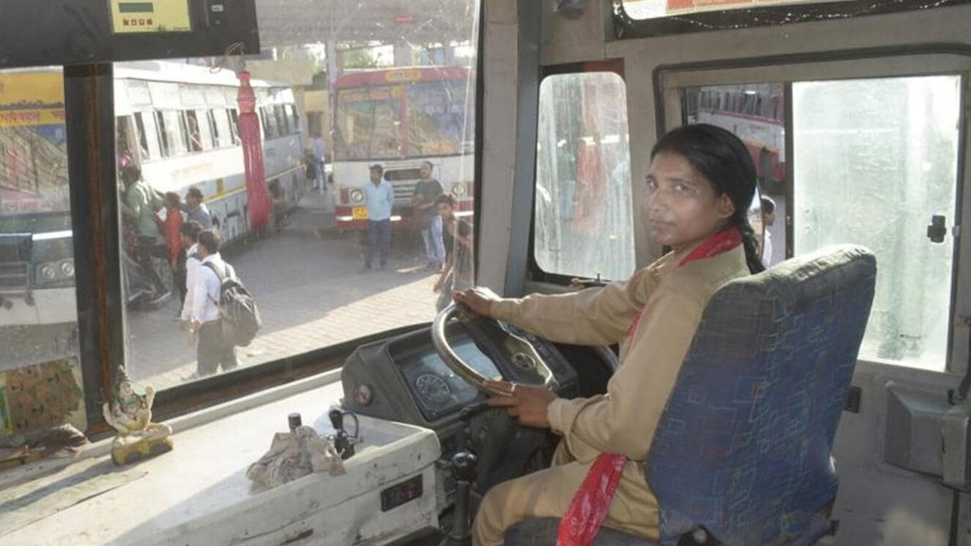 First Bus Driver Priyanka