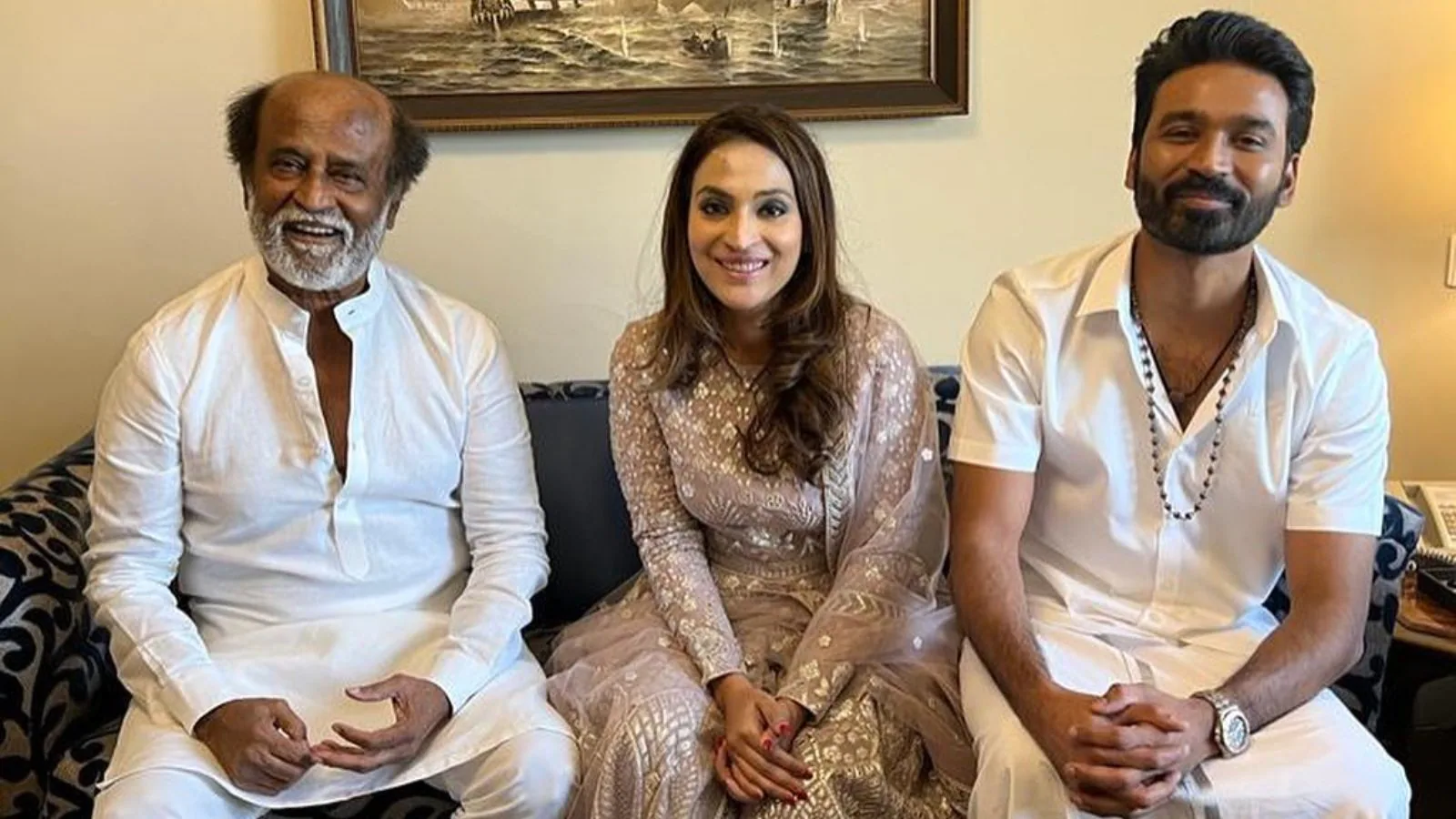 Aishwarya Rajinikanth and Dhanush