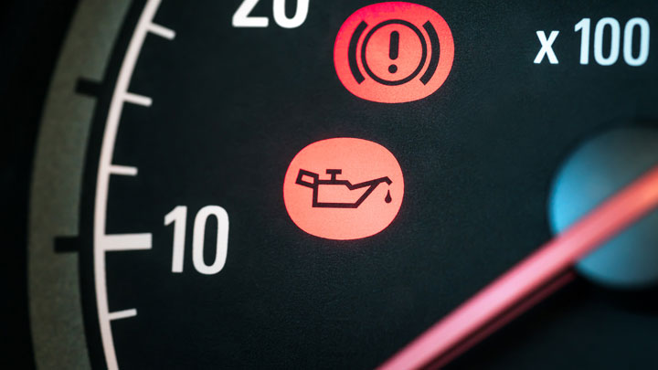 oil pressure warning car indicator