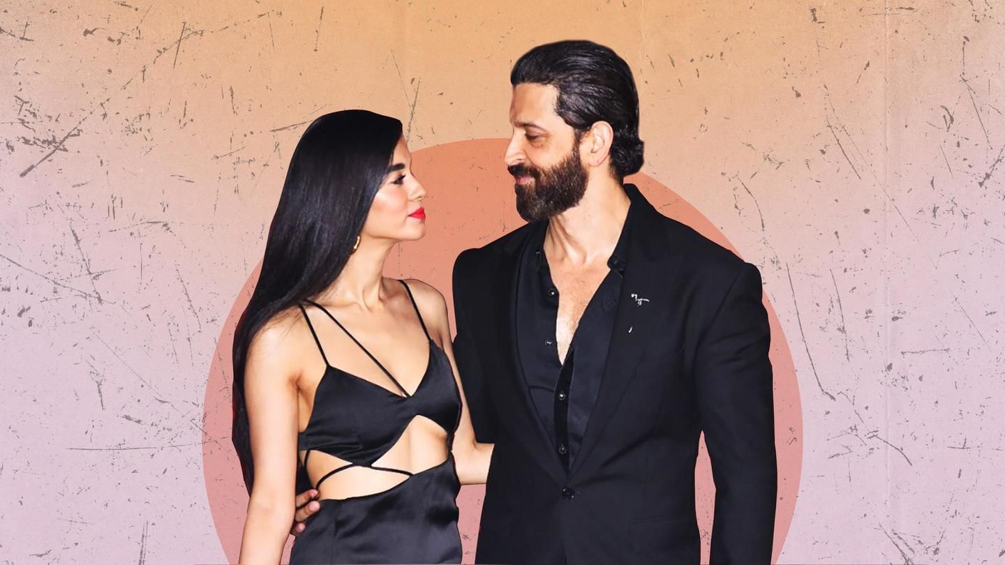 Hrithik Roshan And Saba Azad