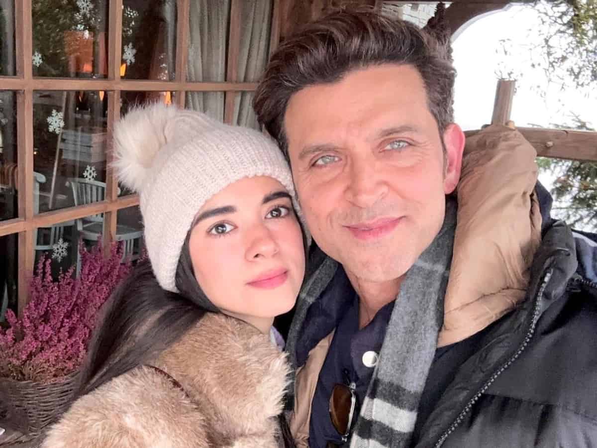Hrithik Roshan And Saba Azad