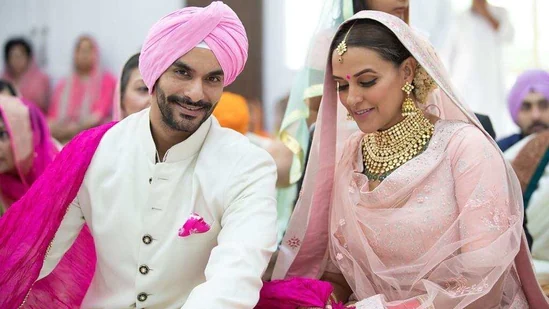 Neha Dhupia And Angad Bedi