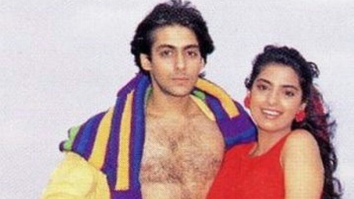 Juhi Chawla And Salman Khan