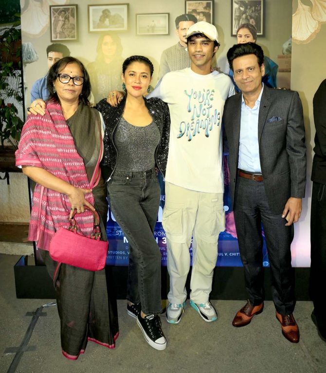Manoj Bajpayee And Neha Bajpayee
