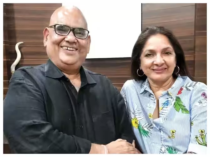Satish Kaushik And Neena Gupta