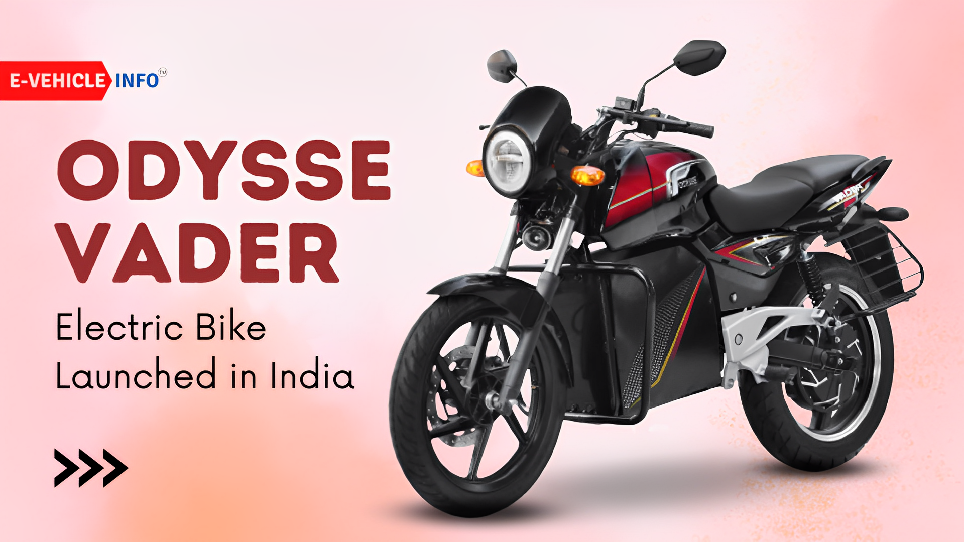 Odysse Vader Electric Motorcycle
