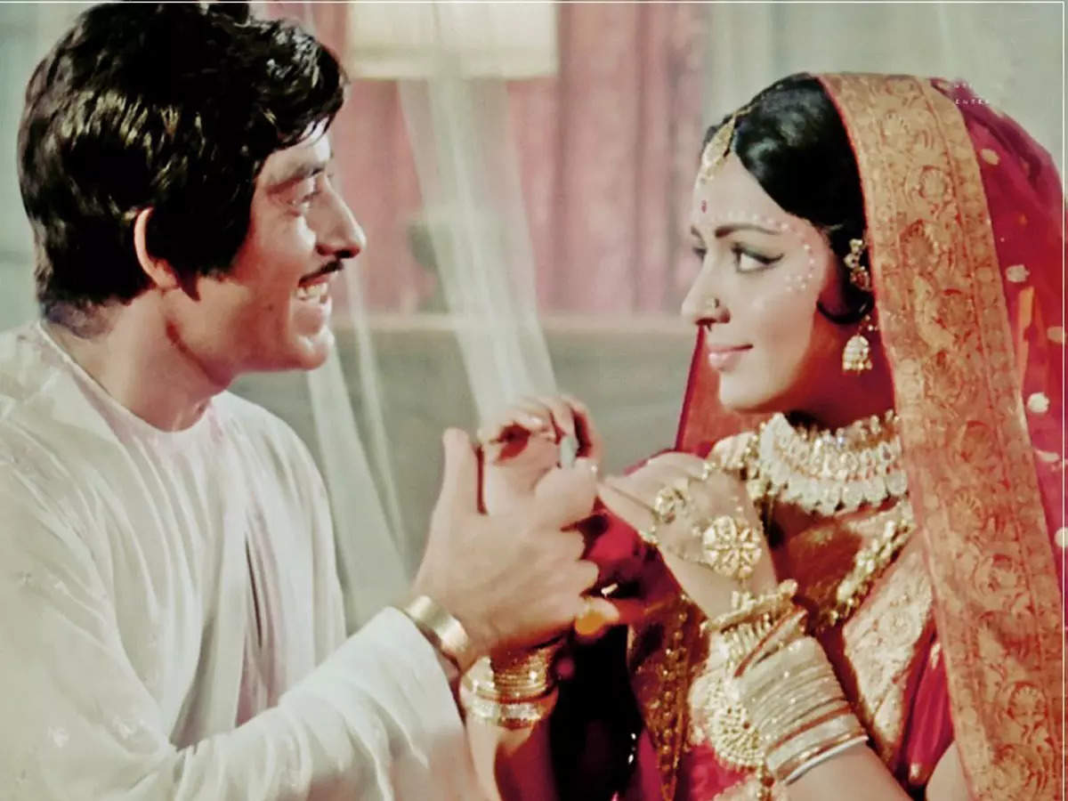Raj Kumar And Hema Malini