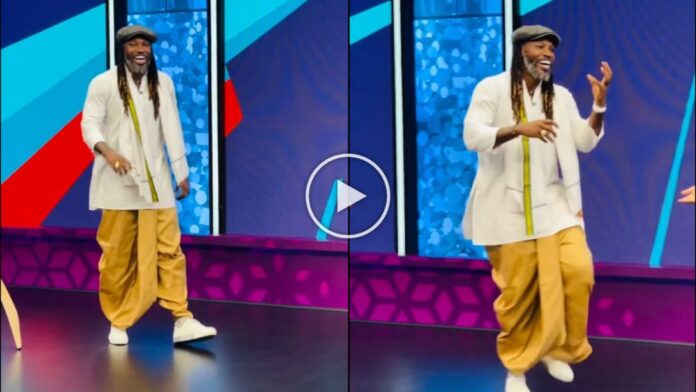 Chris Gayle In dhoti