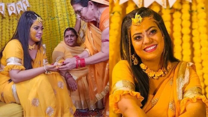 idhi Jha Haldi Function Photos