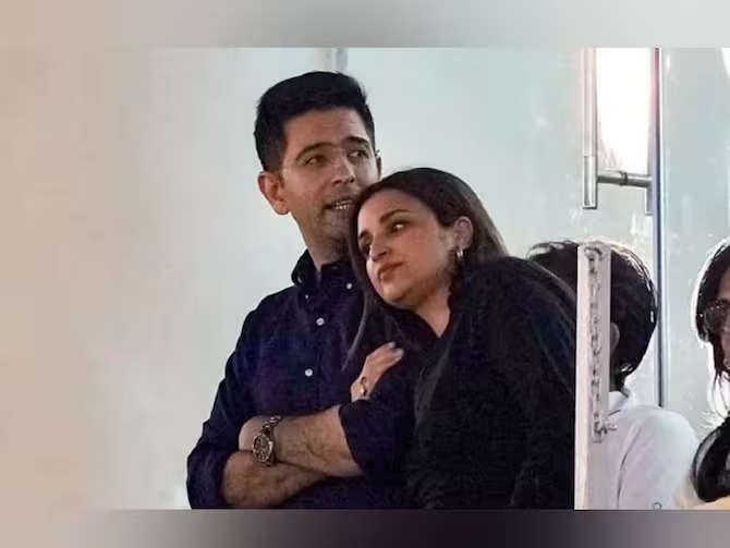 Parineeti Chopra and Raghav Chadha Engagement