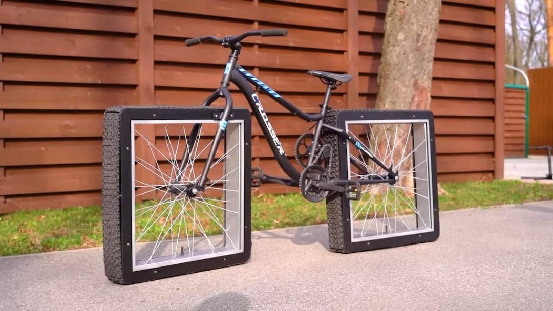 Square Wheels Bicycle