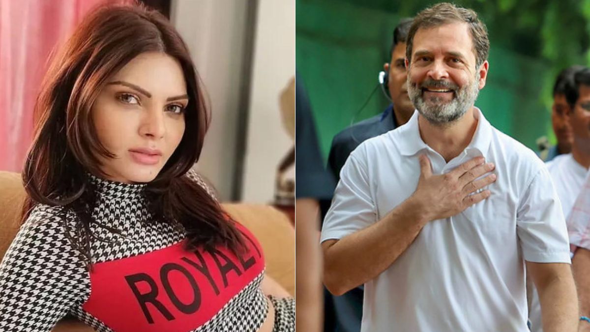 Sherlyn Chopra And Rahul Gandhi