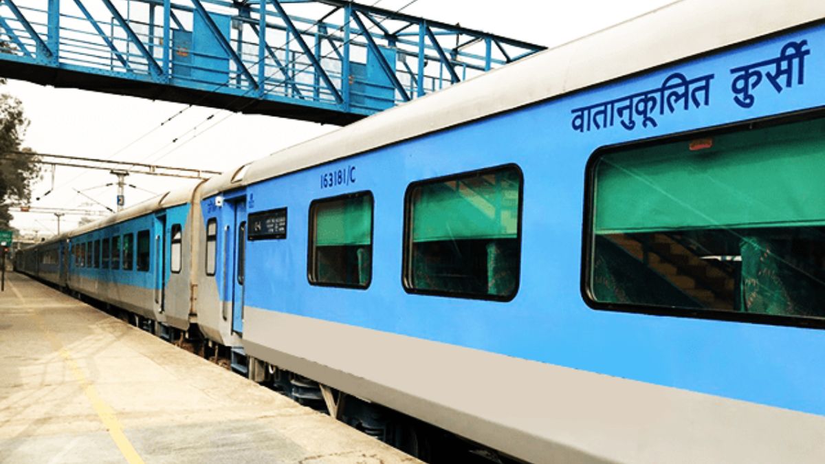 International train in India