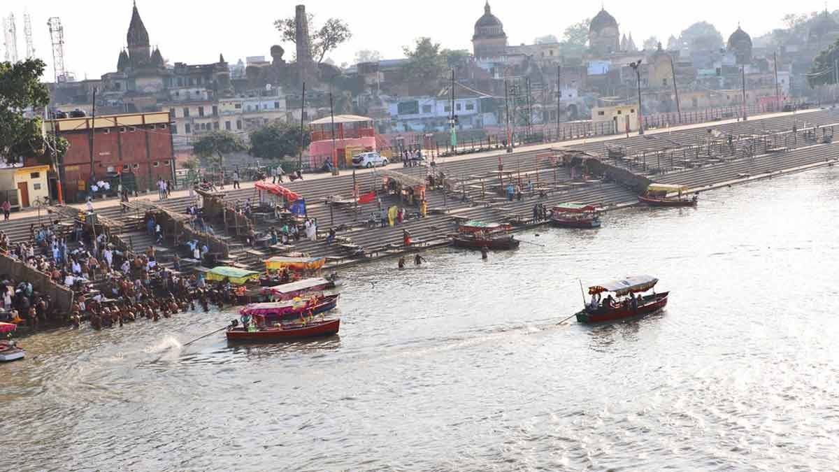 Saryu river Ayodhya