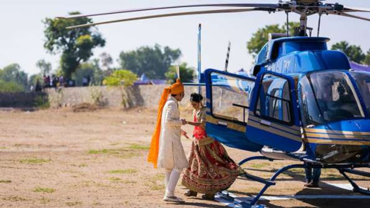 Helicopter For Marriage